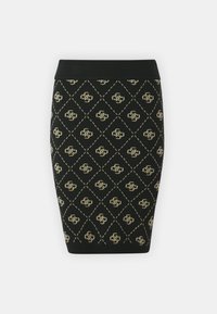 SARAH SKIRT  - Ceruzaszoknya - black travertine san