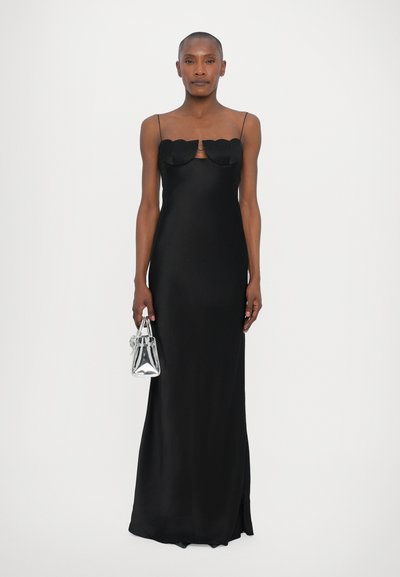 Anna October TULIP MAXI DRESS - Galajurk - black