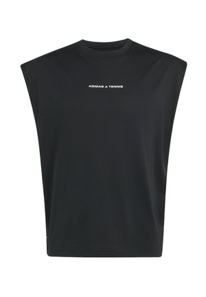 adidas Performance, ADIDAS PERFORMANCE TENNIS CULTURE GRAPHIC T.SHIRT - Sports T-shirt - black
