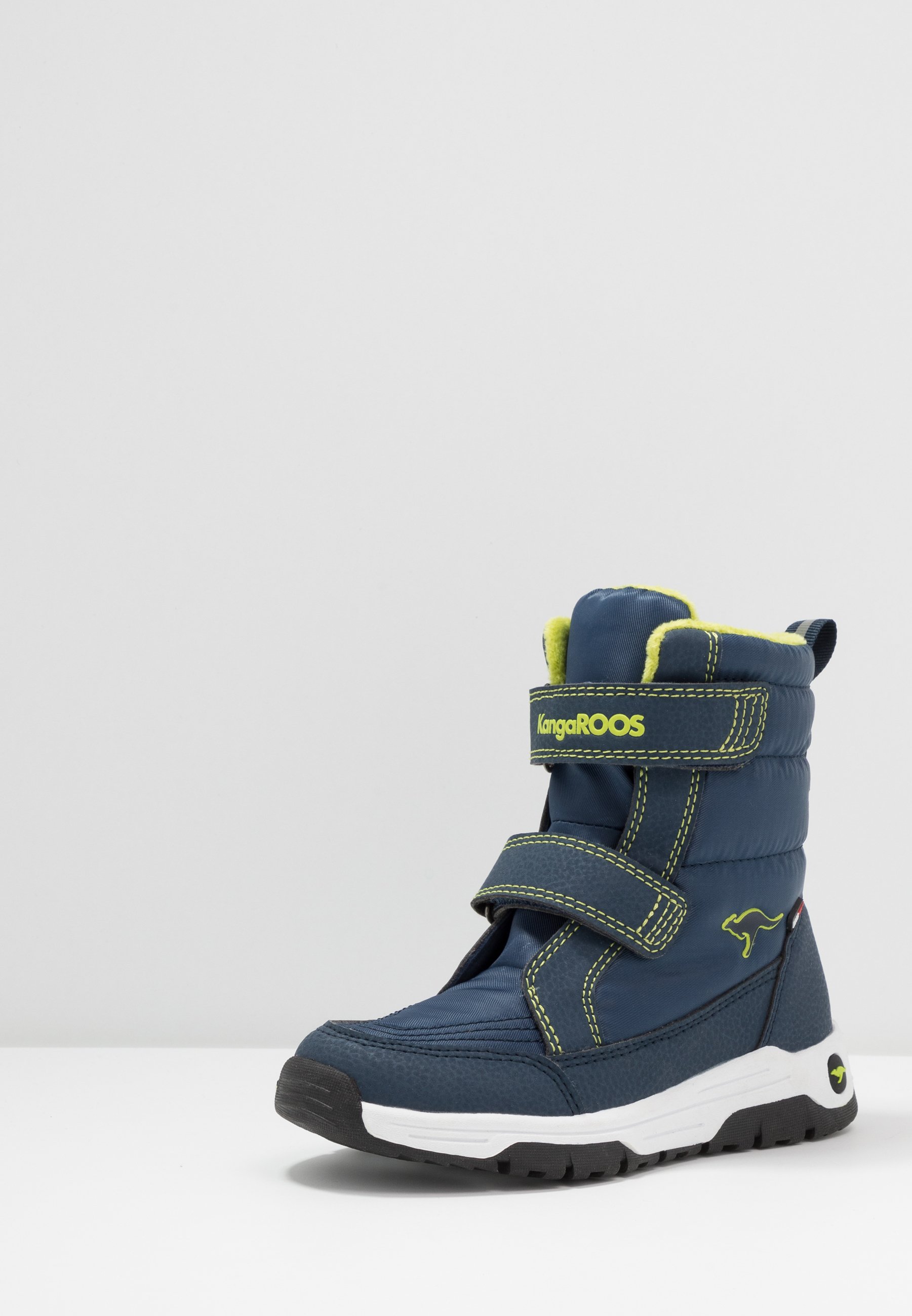 KangaROOS K MAJOR V RTX Klassiska stövlar dark navylime KangaROOS K MAJOR V RTX Klassiska stövlar jet black