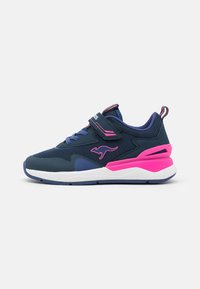 KangaROOS KD-GYM - Sneaker low - dark navy/fandango pink/dunkelblau