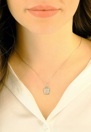 MUAU Schmuck, UNISEX - Pendentif - whitegold-coloured
