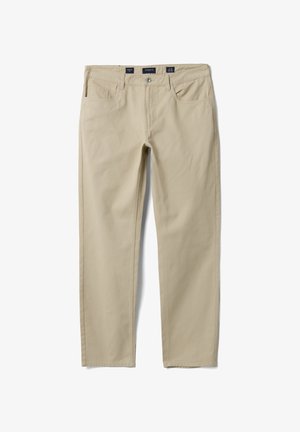 OVS, FIVE-POCKET TROUSERS - Jeans Straight Leg - sand