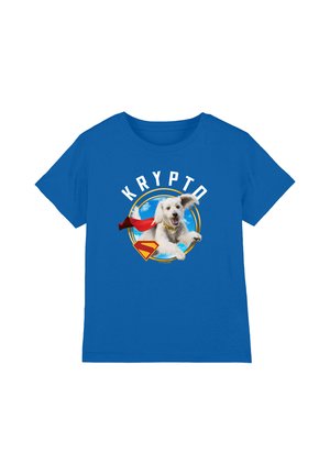 Warner Brothers, SUPERMAN 2025 KRYPTO SKY UNISEX - Print T-shirt - royal blue