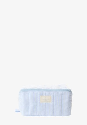 MARSHMALLOW FLAT LAY MAKEUP BOX BAG - Trousse de toilette - cozy cotton blue stripes