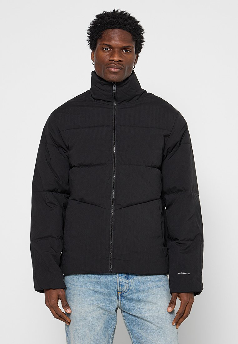 jack & jones Winterjas zwart jack & jones Winterjas zwart