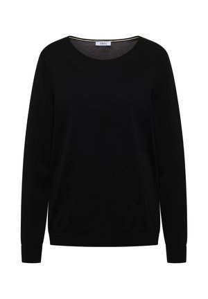 Cecil, UNIFARBE - Strickpullover - schwarz