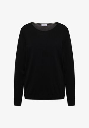 Cecil, UNIFARBE - Strickpullover - schwarz