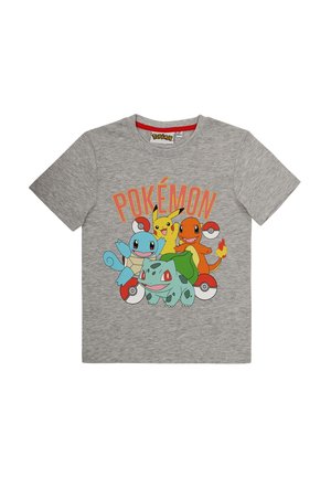 POKEMON PIKACHU - Print T-shirt - grau