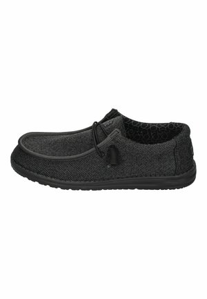 WALLY SOX - Sportlicher Schnürer - micro total black