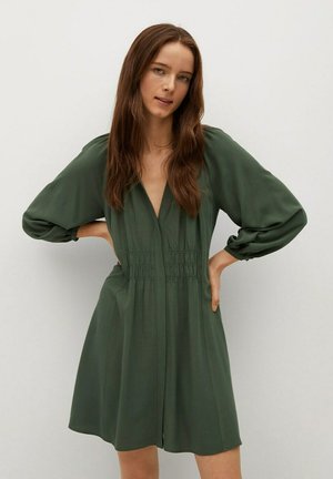 ROBE - Robe d'été - vert foncé