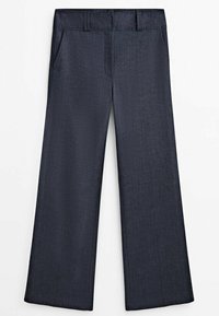Massimo Dutti Flared jeans - dark blue