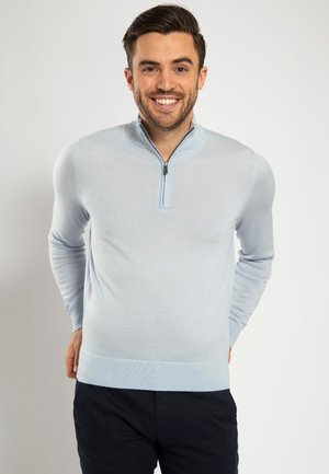 Strickpullover - lichtblauw blauw