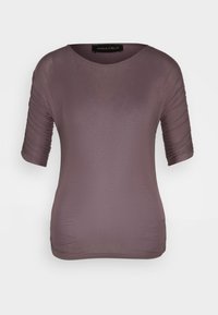T-Shirt print - brown