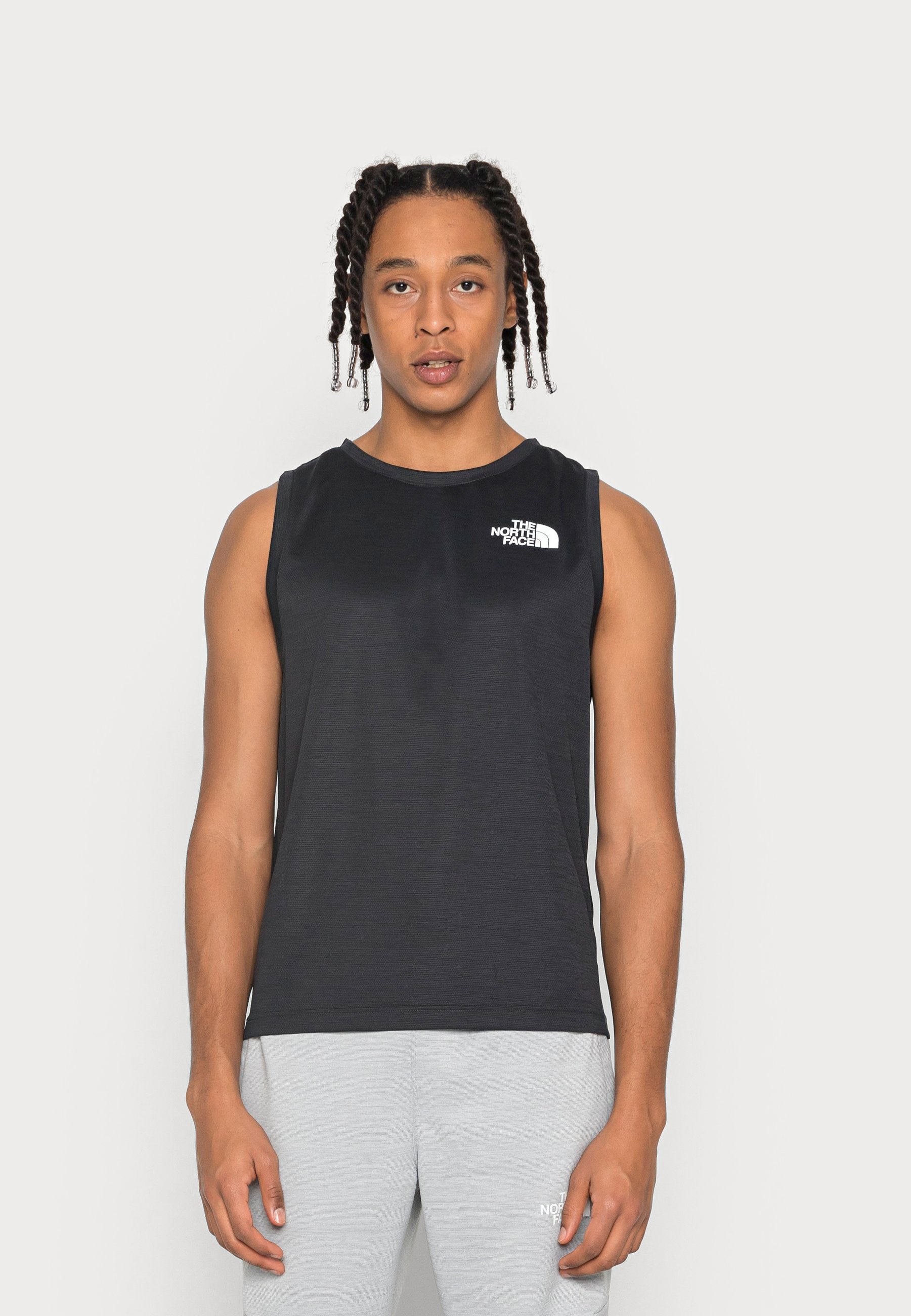 North Face TANK - Top - black heather 