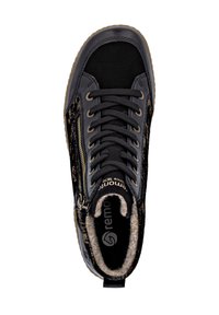 Remonte Bottines à lacets - schwarz