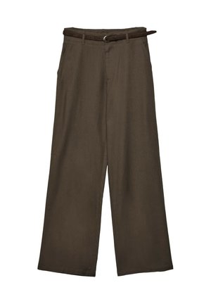 Stradivarius, Pantalon classique - brown