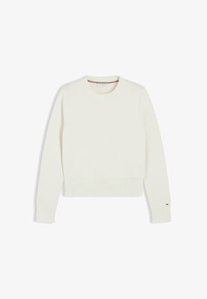 Tommy Hilfiger, TOMMY HILFIGER PREMIUM KNIT CREW NECK JUMPER - Trui - ivory petal