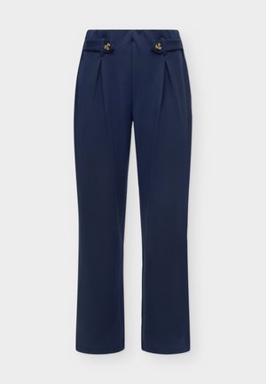ONLY, ONLFIORA WIDE PANT - Pantalon classique - navy