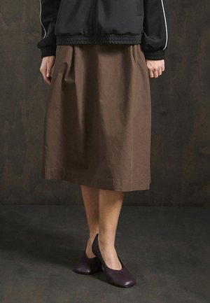 BRIANNA USHI - Áčková sukně - bracken