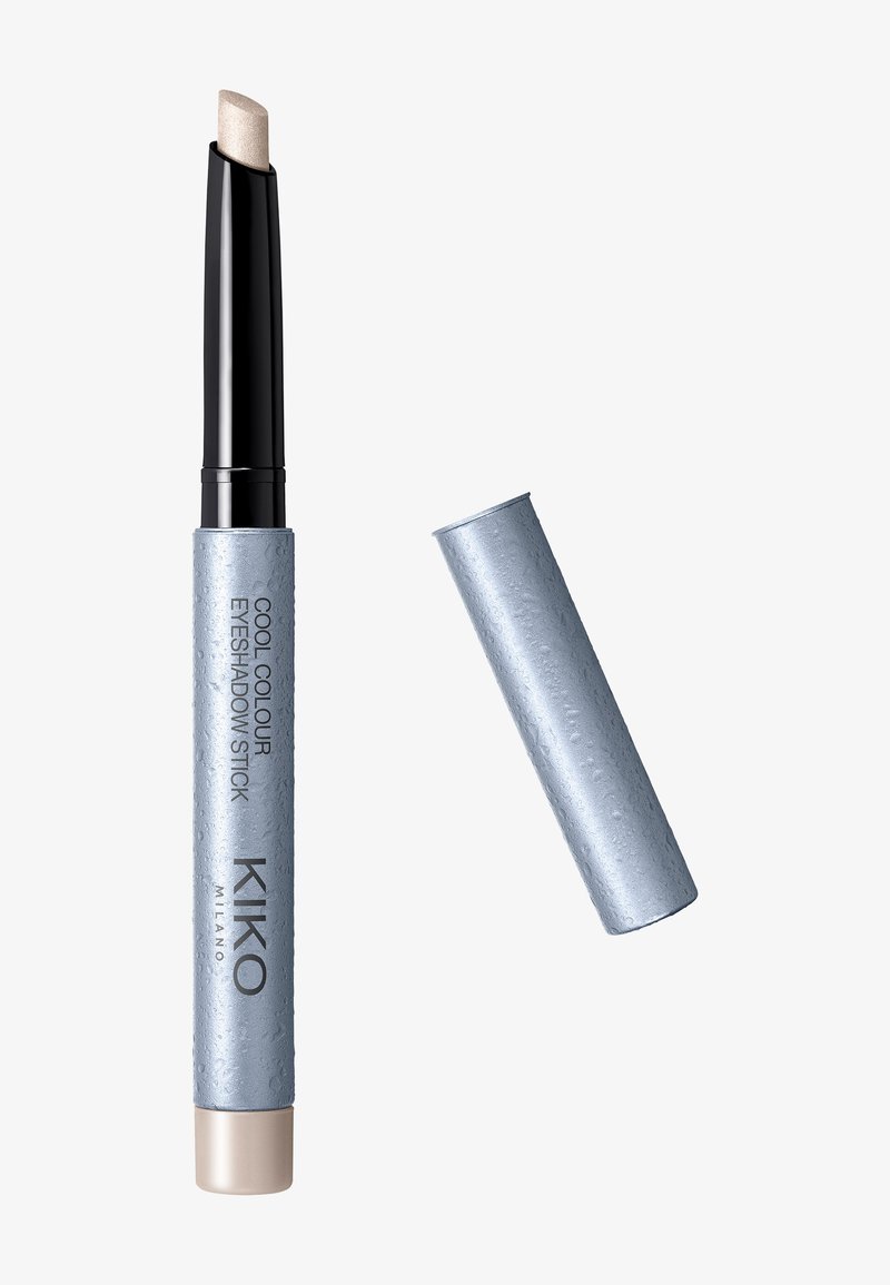 KIKO Milano - COOL COLOUR EYESHADOW STICK - Ögonskugga - metallic dirty white, Förstora