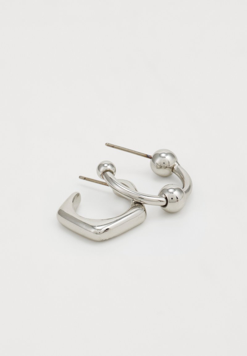 Orecchini A Cerchio Largo In Acciaio Inossidabile – Unisex, Incisione Personalizzabile, Regalo Per Lei E Lui - 4