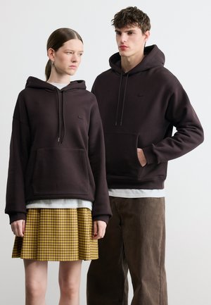 UNISEX - Sweat à capuche - dark brown