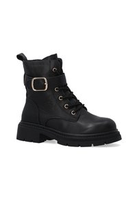 VENEZIA ANKLE BOOTS - Šněrovací kotníkové boty - black