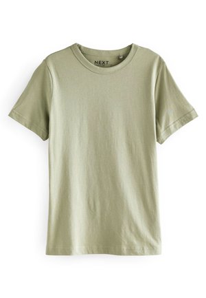 Next ESSENTIAL SHORT SLEEVE CREW NECK T-SHIRT - T-shirt basic - sage green