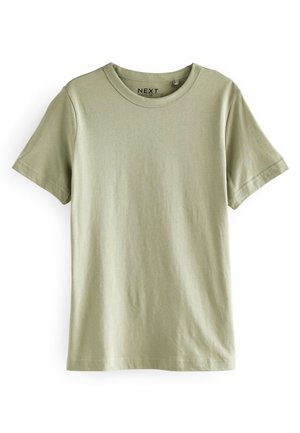 Next ESSENTIAL SHORT SLEEVE CREW NECK T-SHIRT - T-shirts basic - sage green