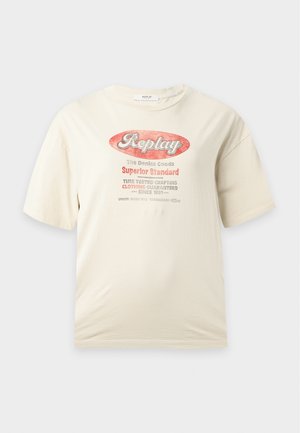Replay, - T-shirt z nadrukiem