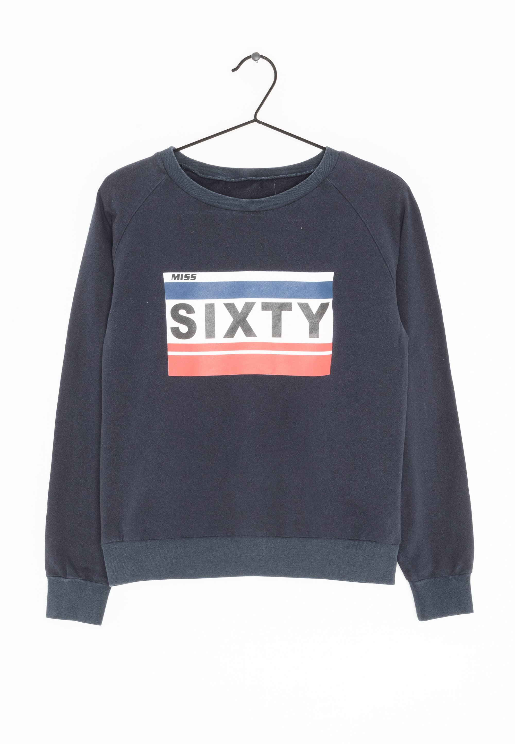 Sweat à Capuche Miss Sixty - Bleu - Taille S - Neuf Avec étiquettes - Style Décontracté