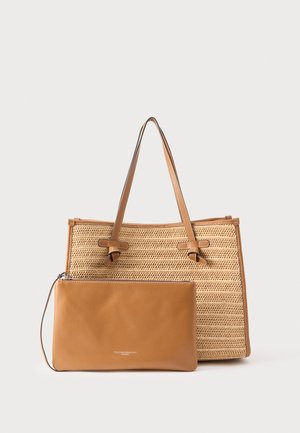 MARCELLA - Bolso shopping - naturale