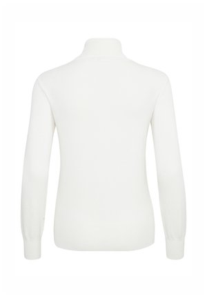 Kaffe ASTRID ROLL NECK - Strickpullover - chalk