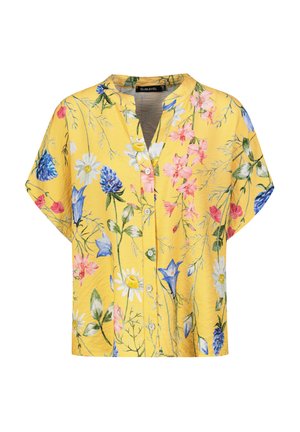 Button-down blouse - gelb