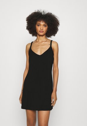 TALCO SLIP DRESS - Naktiniai marškinėliai - black