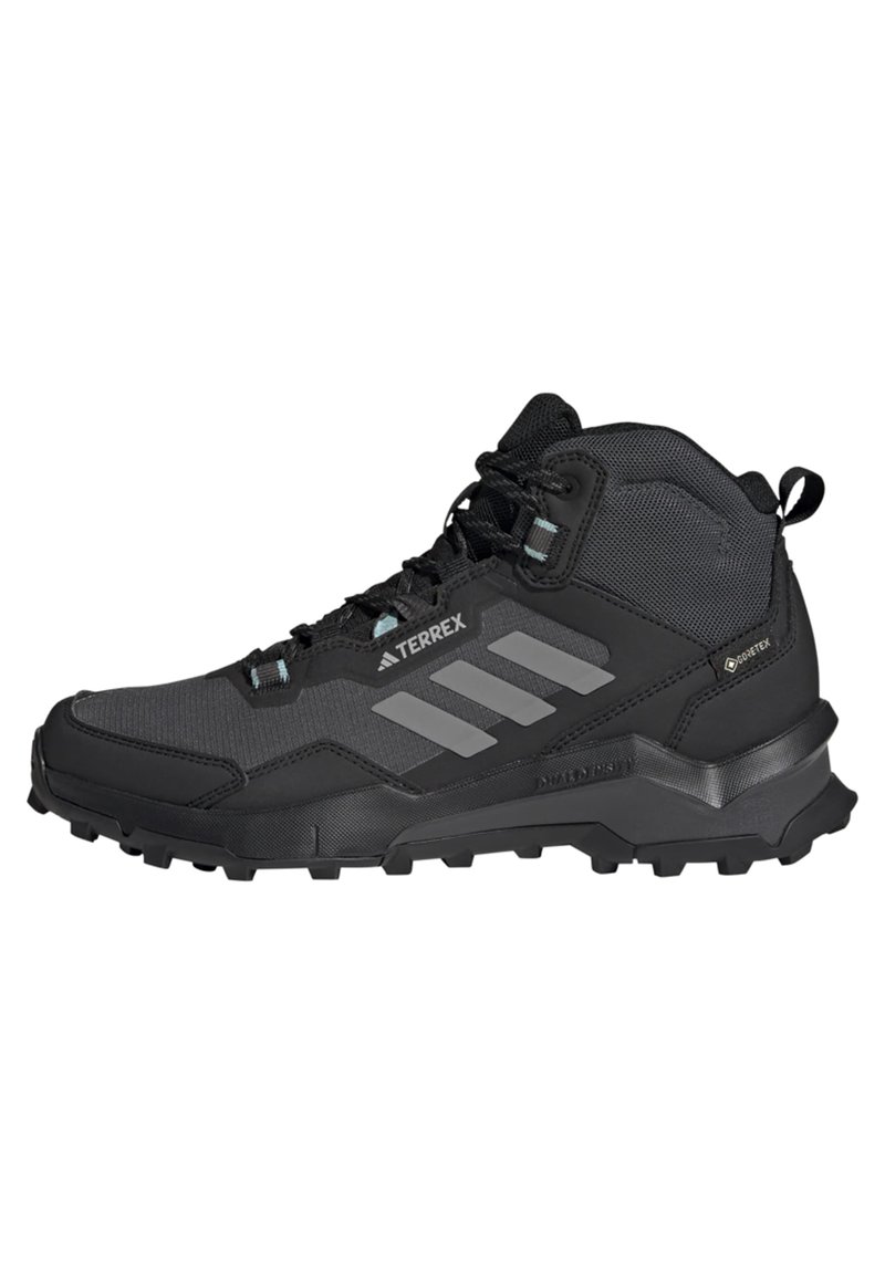 Adidas Terrex - AX4 MID GORE-TEX SHOES - Turistiniai batai - core black/grey three/mint ton, Padidinti