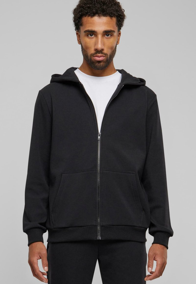 Urban Classics COZY ZIP - Sweat zippé - black