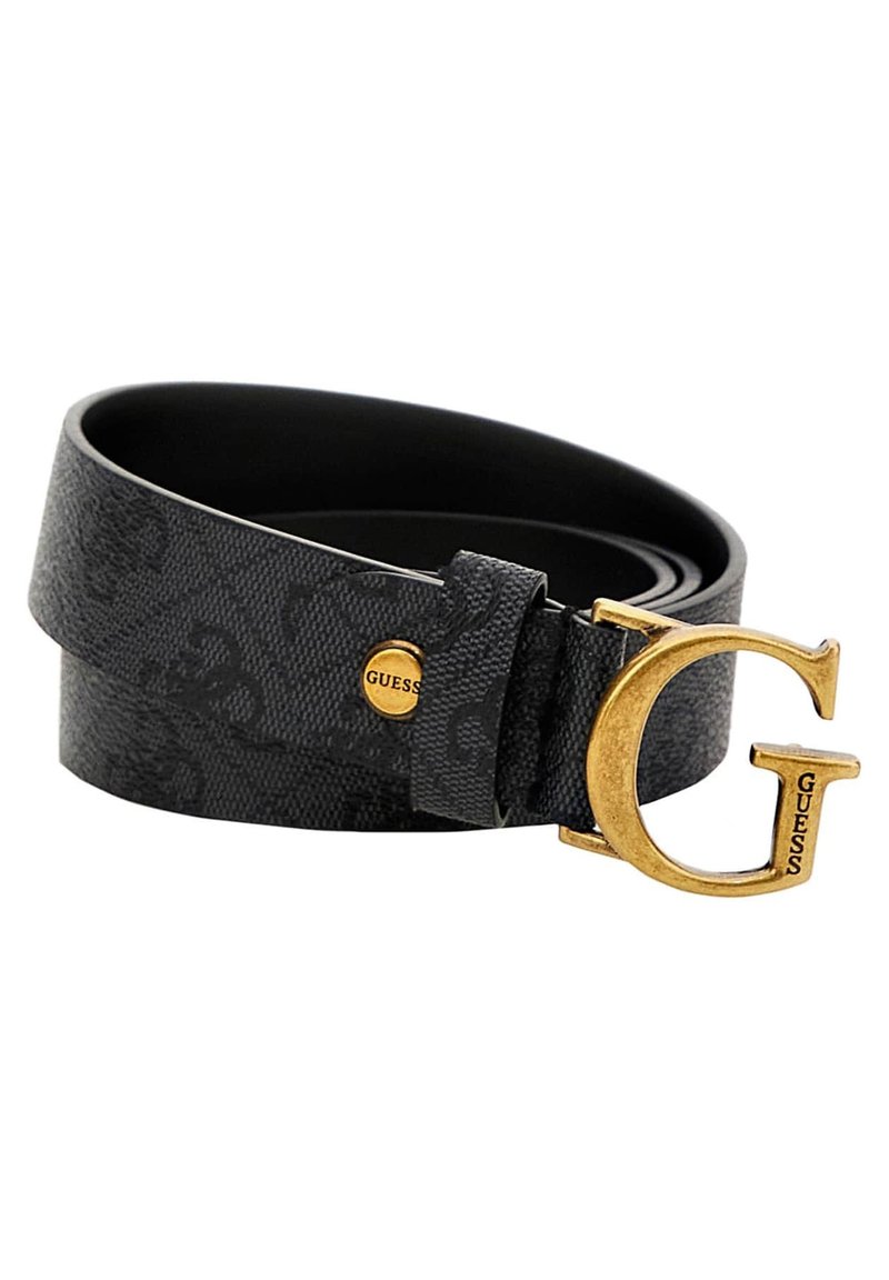Guess 4GLOGO Belt schwarz/black Zalando.co.uk