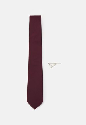 Suitable Tie - red burgundy/red