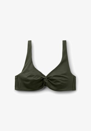 Calzedonia, PREMIUM SCULPT BALCONETTE - Bikinitop - green