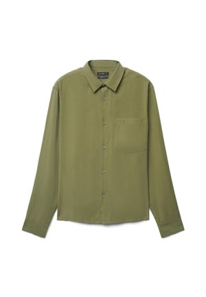 Calliope, CAMICIA TINTA UNITA - Chemise - verde militare