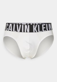Calvin Klein Underwear HIP BRIEF 3 PACK INTENSE POWER COTTON - Fecskék - black/grey heather/white