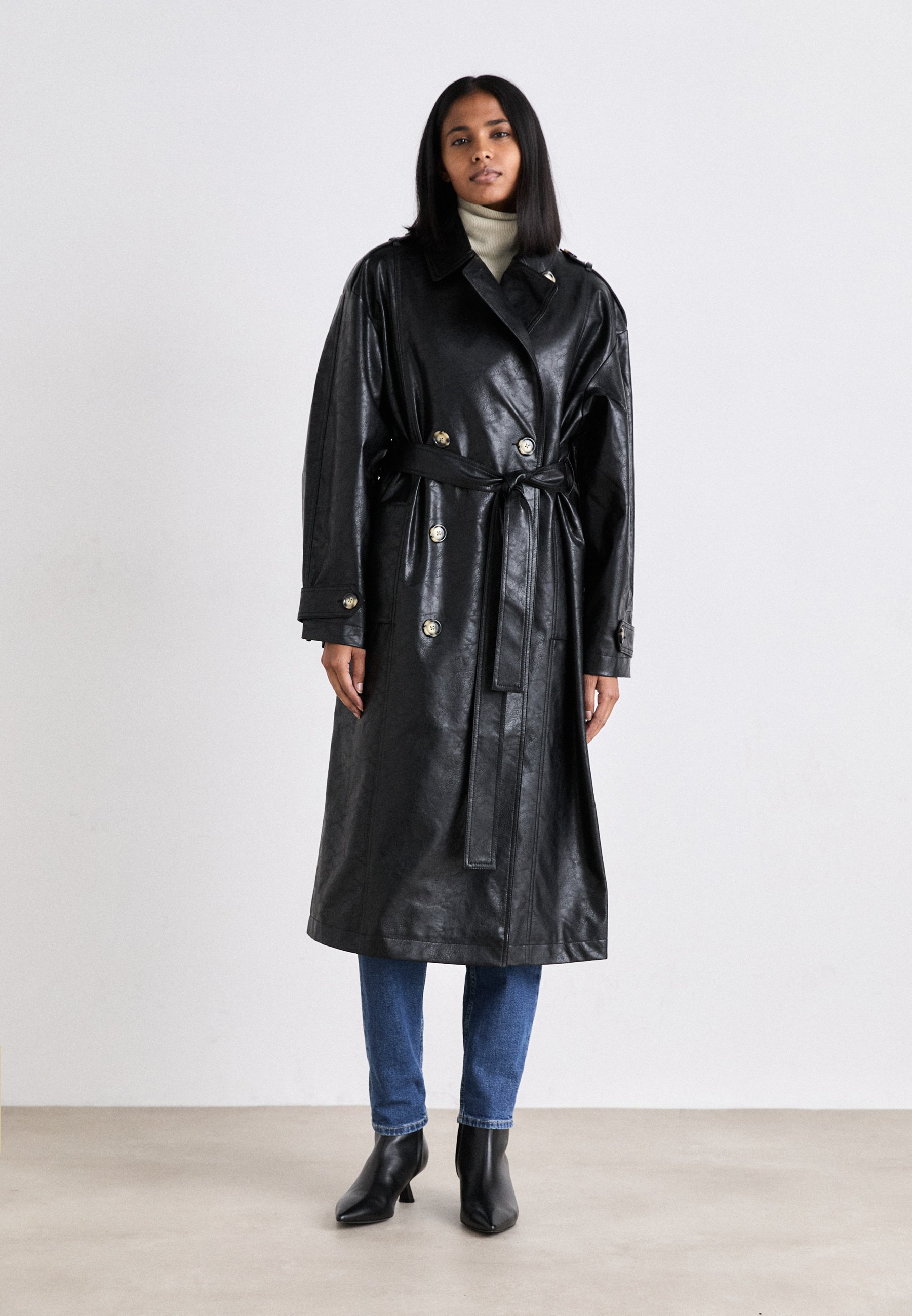 DKNY - Prochowiec/czarny - Zalando.pl