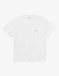 BLKVIS SCRIPT TEE UNISEX - Navadna majica - white