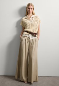 Stefanel Strickpullover - cream
