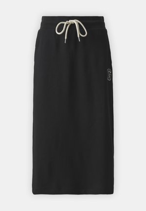 GAP JAPAN LOGO MIDI SKIRT - Krilo A-kroja - true black