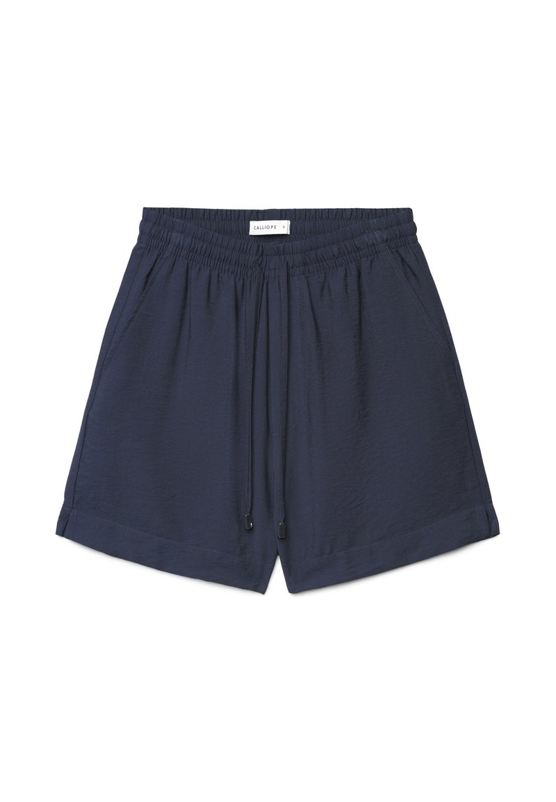 Calliope PANTALONE CORTO TINTA UNITA - Short - blu notte/bleu marine ...