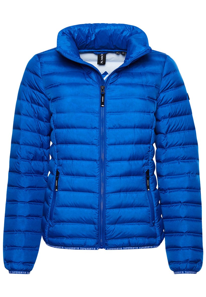 royal blue bubble coat womens