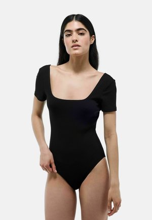 MANCHES COURTES  - Body - noir